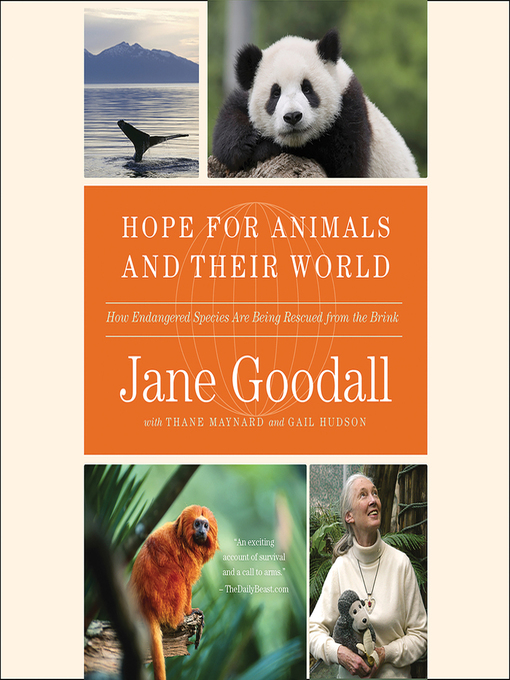 Title details for Hope for Animals and Their World by Jane Goodall - Wait list